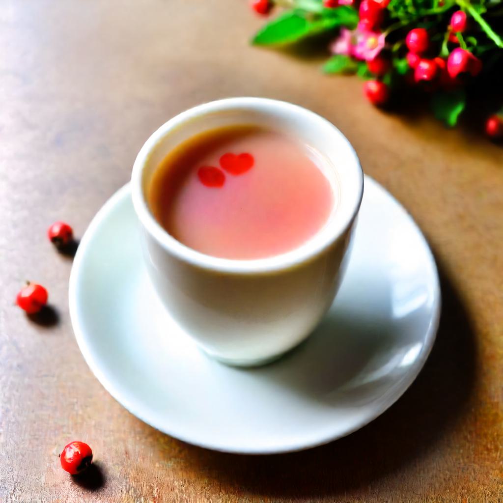 what is rosehip milk tea